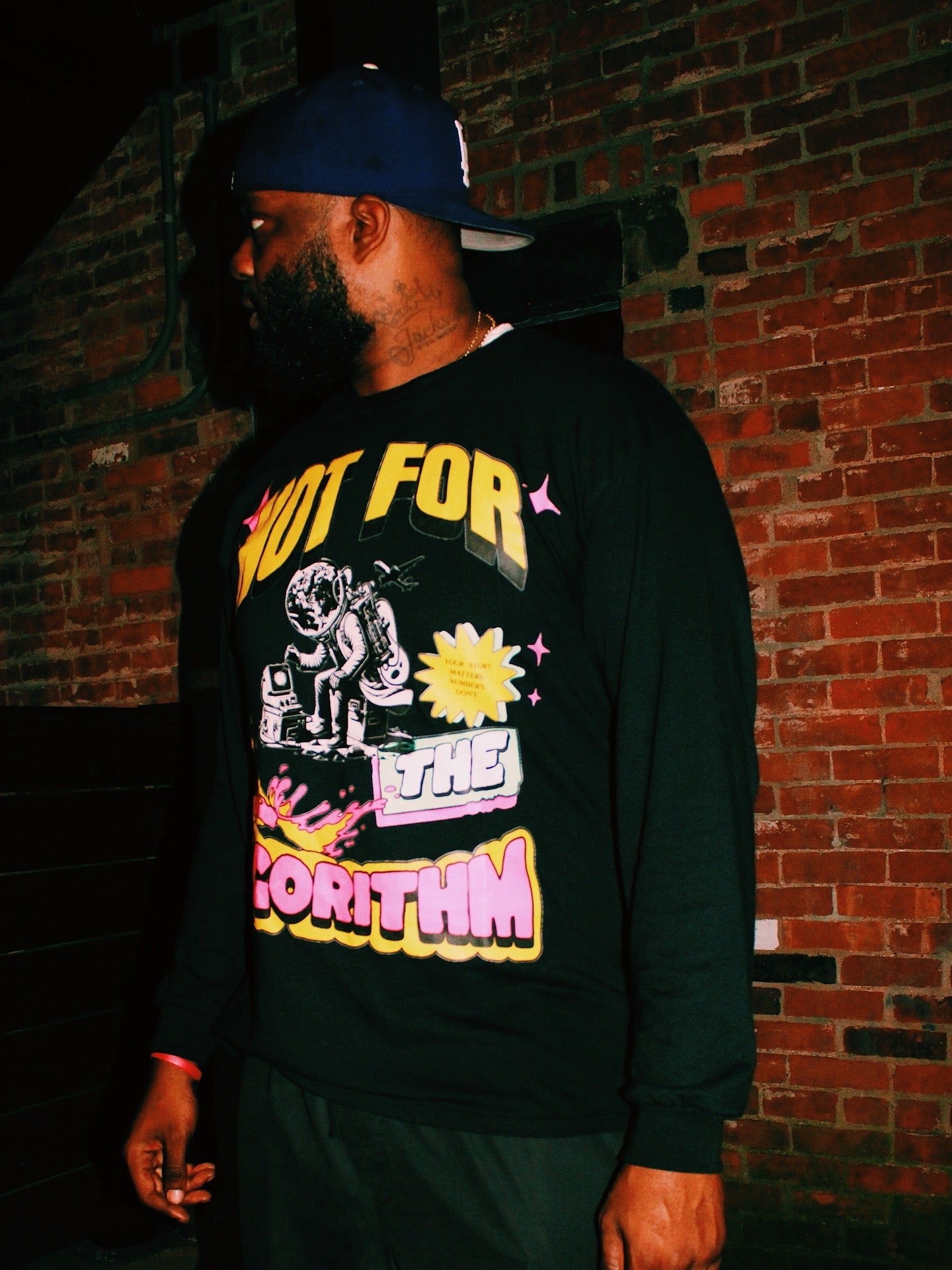 Caught Up In Social Media Long Sleeve