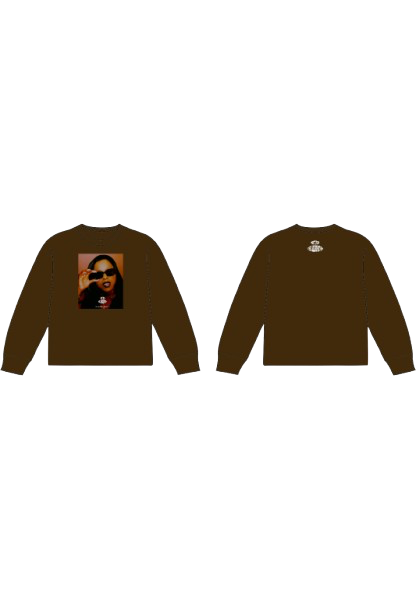Fox Boogie Brown Long Sleeve T-Shirt